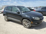 2016 Volkswagen Tiguan S Black vin: WVGBV7AX1GW529006