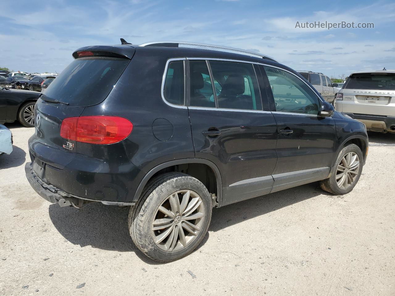 2016 Volkswagen Tiguan S Black vin: WVGBV7AX1GW529006