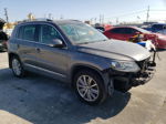 2016 Volkswagen Tiguan S Gray vin: WVGBV7AX1GW607199