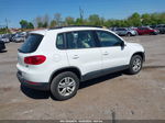 2016 Volkswagen Tiguan S White vin: WVGBV7AX1GW611415