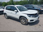 2017 Volkswagen Tiguan 2.0t/2.0t S White vin: WVGBV7AX1HK022423