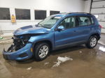 2017 Volkswagen Tiguan S Blue vin: WVGBV7AX1HK030232