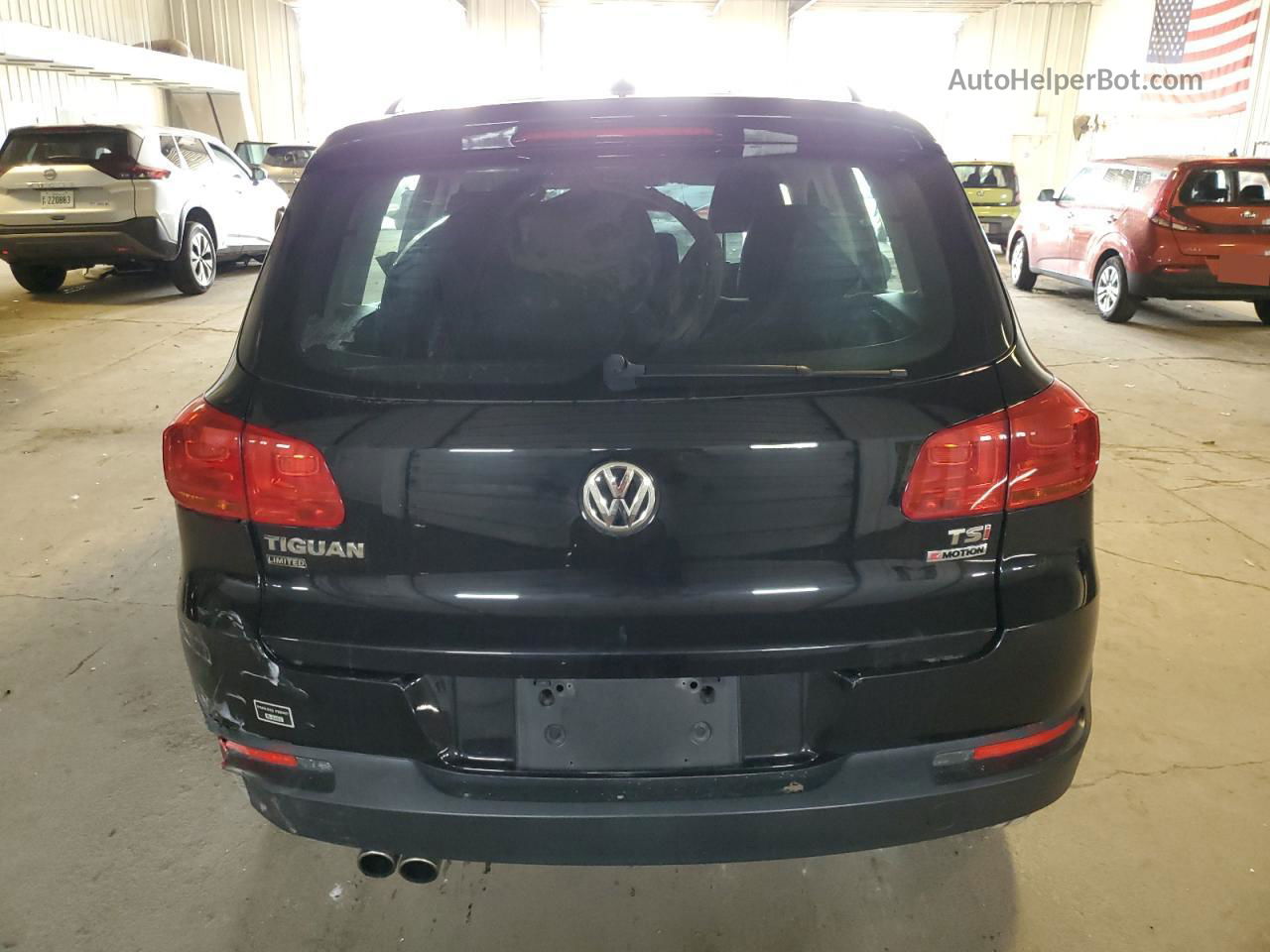 2017 Volkswagen Tiguan S Black vin: WVGBV7AX1HK043160