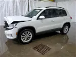 2017 Volkswagen Tiguan S White vin: WVGBV7AX1HK045314