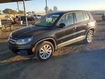 2017 Volkswagen Tiguan S Черный vin: WVGBV7AX1HK048195