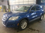 2010 Volkswagen Tiguan Se Blue vin: WVGBV7AX2AW003796