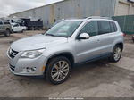 2010 Volkswagen Tiguan Se Silver vin: WVGBV7AX2AW508818