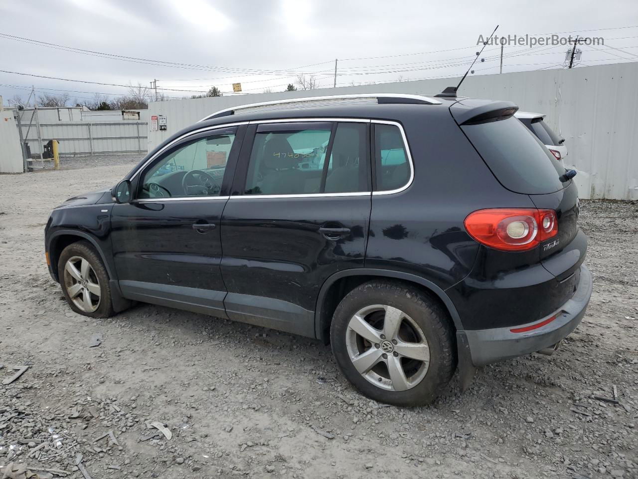 2010 Volkswagen Tiguan Se Черный vin: WVGBV7AX2AW514554