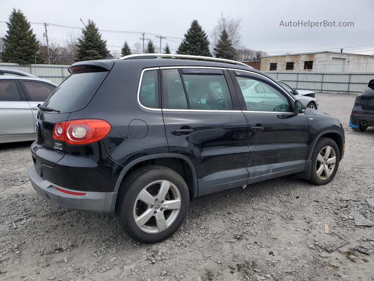 2010 Volkswagen Tiguan Se Черный vin: WVGBV7AX2AW514554