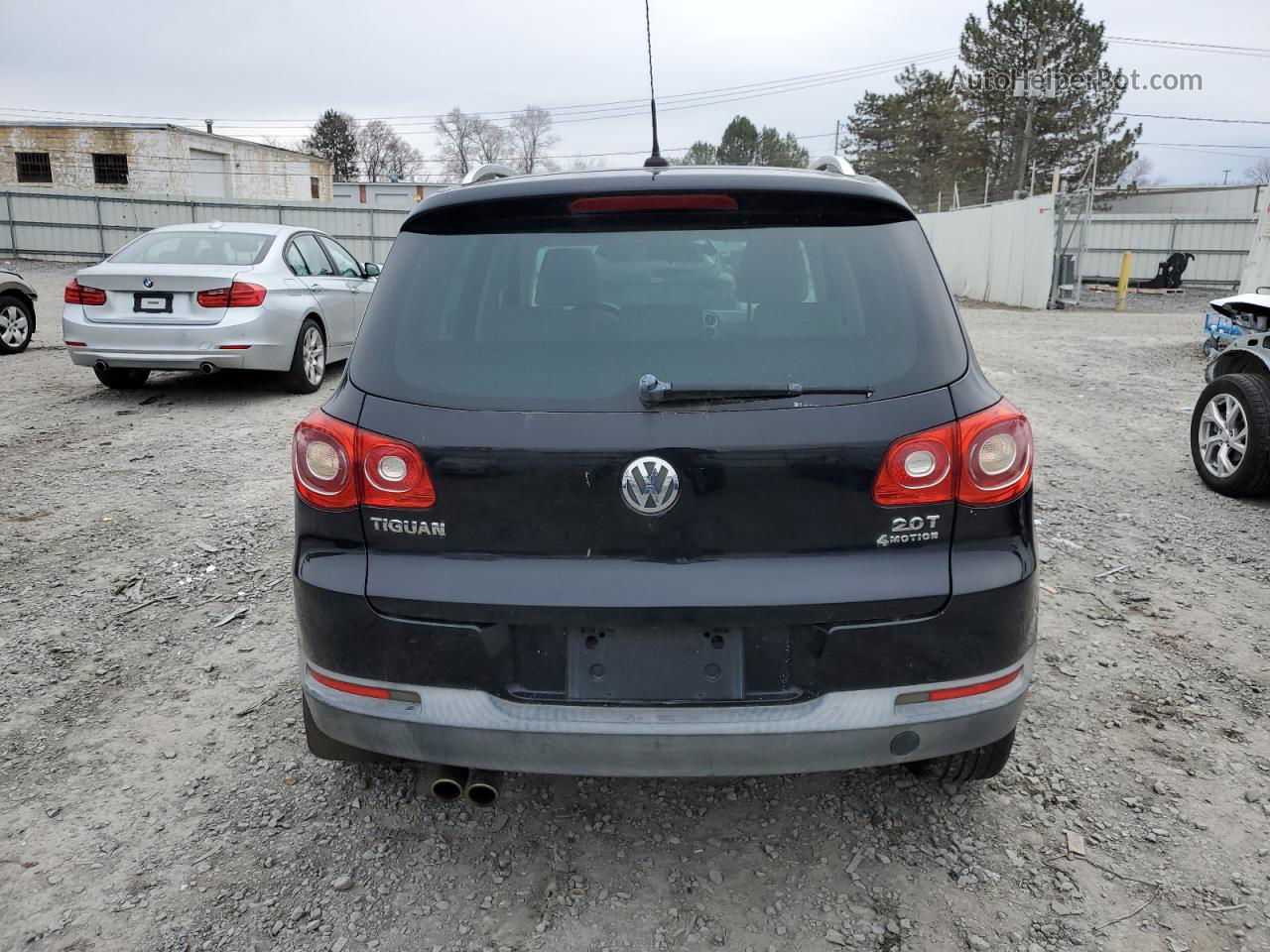 2010 Volkswagen Tiguan Se Black vin: WVGBV7AX2AW514554