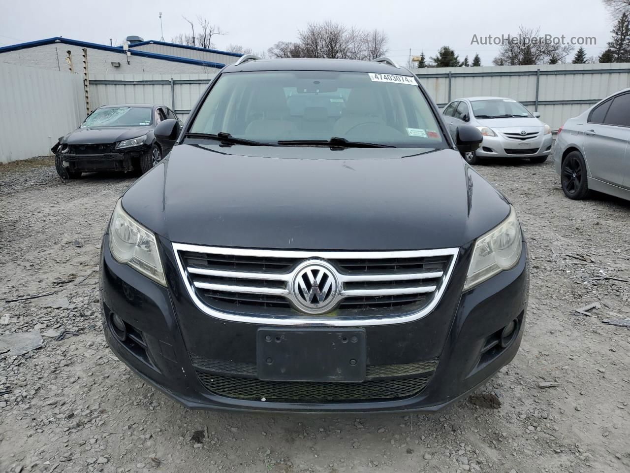 2010 Volkswagen Tiguan Se Черный vin: WVGBV7AX2AW514554