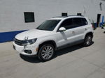 2013 Volkswagen Tiguan S White vin: WVGBV7AX2DW504482