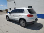 2013 Volkswagen Tiguan S White vin: WVGBV7AX2DW504482