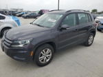 2016 Volkswagen Tiguan S Gray vin: WVGBV7AX2GW568154