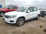 2016 Volkswagen Tiguan S Белый vin: WVGBV7AX2GW574696