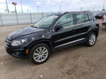 2016 Volkswagen Tiguan S Черный vin: WVGBV7AX2GW603856