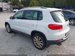 2016 Volkswagen Tiguan Se White vin: WVGBV7AX2GW617482