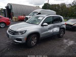 2017 Volkswagen Tiguan S Серебряный vin: WVGBV7AX2HW511812