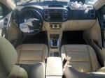 2010 Volkswagen Tiguan Se Gray vin: WVGBV7AX3AW511310