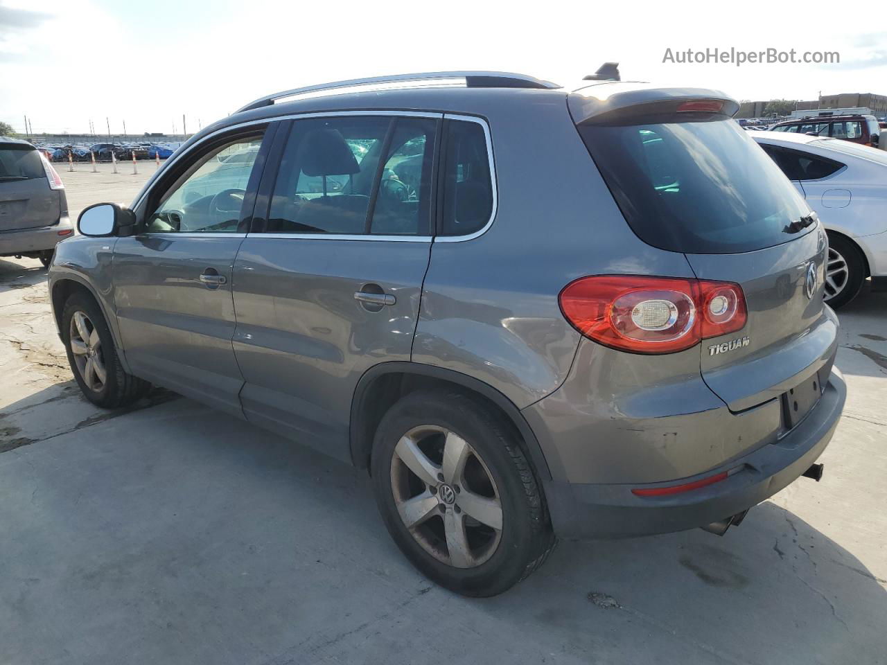 2010 Volkswagen Tiguan Se Gray vin: WVGBV7AX3AW513901