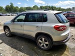 2010 Volkswagen Tiguan Se Silver vin: WVGBV7AX3AW523294