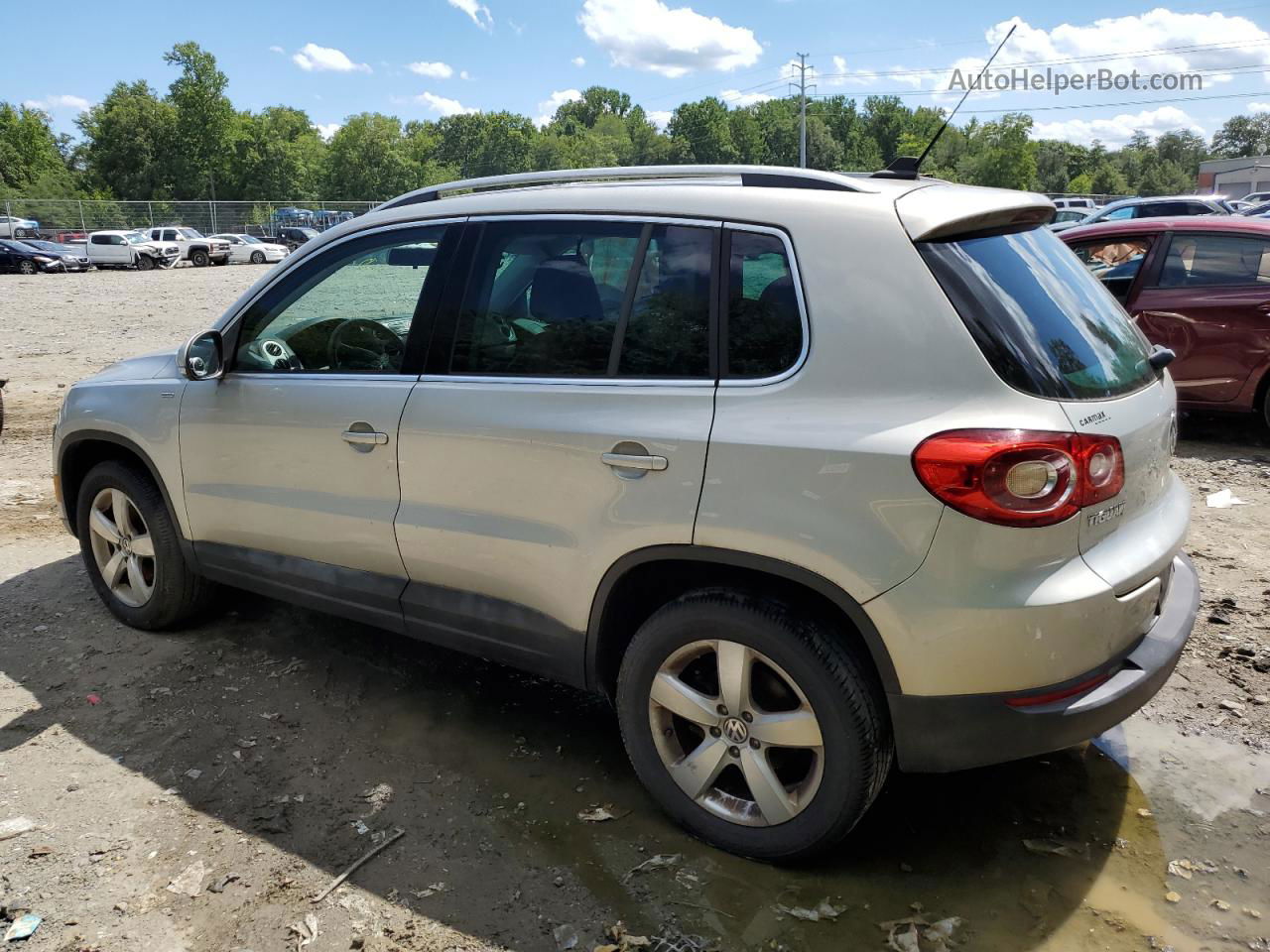 2010 Volkswagen Tiguan Se Серебряный vin: WVGBV7AX3AW523294