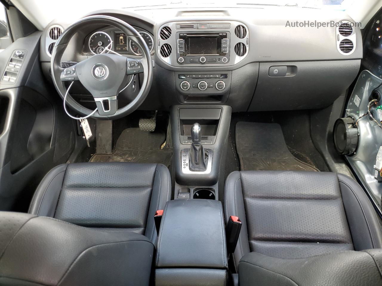 2013 Volkswagen Tiguan S Синий vin: WVGBV7AX3DW523672