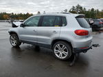 2013 Volkswagen Tiguan S Silver vin: WVGBV7AX3DW558227