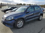 2016 Volkswagen Tiguan S Blue vin: WVGBV7AX3GW002634