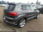 2016 Volkswagen Tiguan R-line Серый vin: WVGBV7AX3GW022415