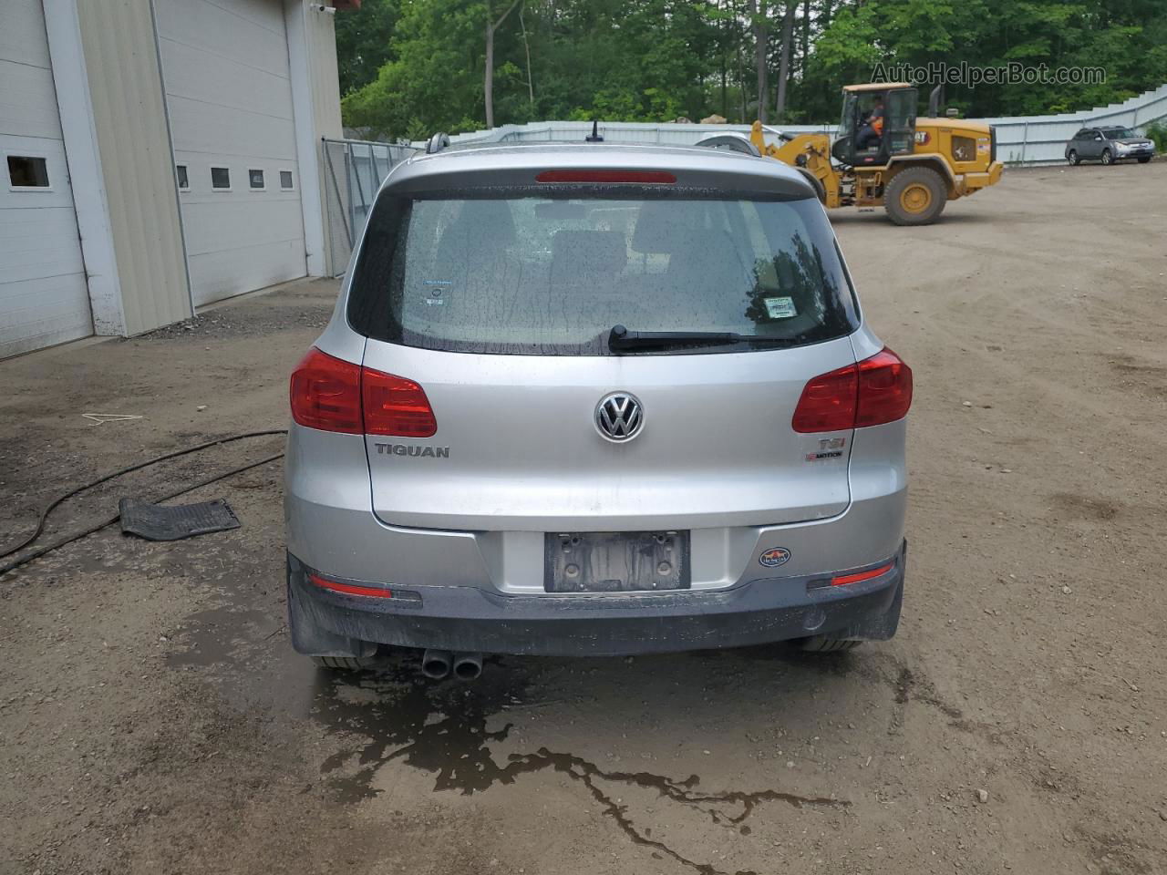 2016 Volkswagen Tiguan S Gray vin: WVGBV7AX3GW523319