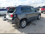 2016 Volkswagen Tiguan S Gray vin: WVGBV7AX3GW558443