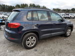 2016 Volkswagen Tiguan S Blue vin: WVGBV7AX3GW580572