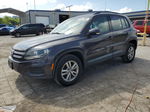 2016 Volkswagen Tiguan S Charcoal vin: WVGBV7AX3GW591796