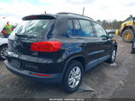 2016 Volkswagen Tiguan S Черный vin: WVGBV7AX3GW594956