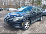 2016 Volkswagen Tiguan S Черный vin: WVGBV7AX3GW594956