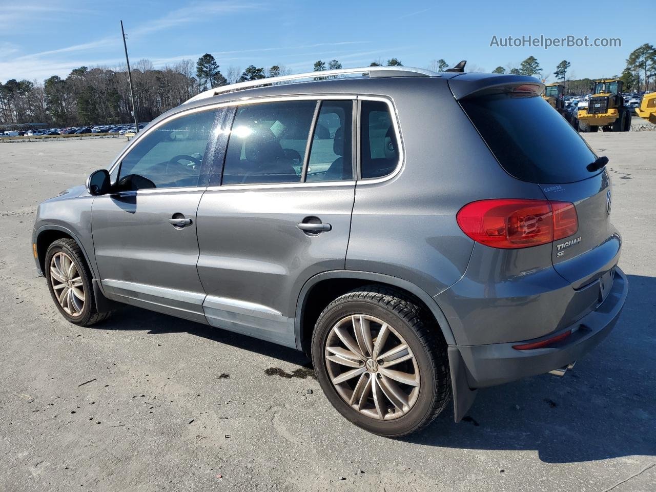 2016 Volkswagen Tiguan S Charcoal vin: WVGBV7AX3GW607169