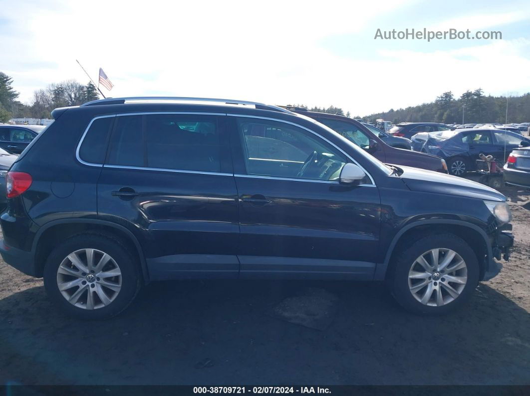 2010 Volkswagen Tiguan Se Черный vin: WVGBV7AX4AW507573