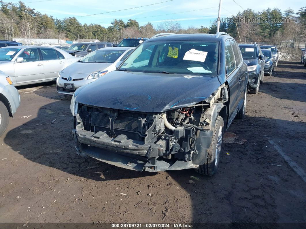 2010 Volkswagen Tiguan Se Black vin: WVGBV7AX4AW507573