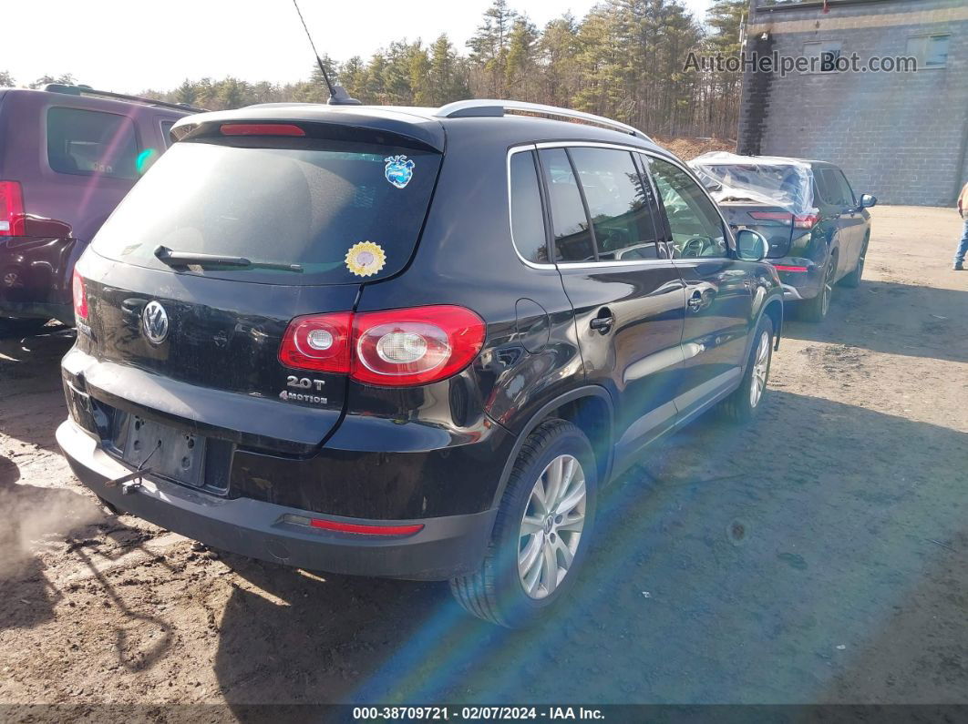 2010 Volkswagen Tiguan Se Black vin: WVGBV7AX4AW507573