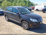 2010 Volkswagen Tiguan S Black vin: WVGBV7AX4AW523658