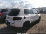 2013 Volkswagen Tiguan S W/sunroof White vin: WVGBV7AX4DW535684