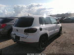 2013 Volkswagen Tiguan S W/sunroof White vin: WVGBV7AX4DW535684