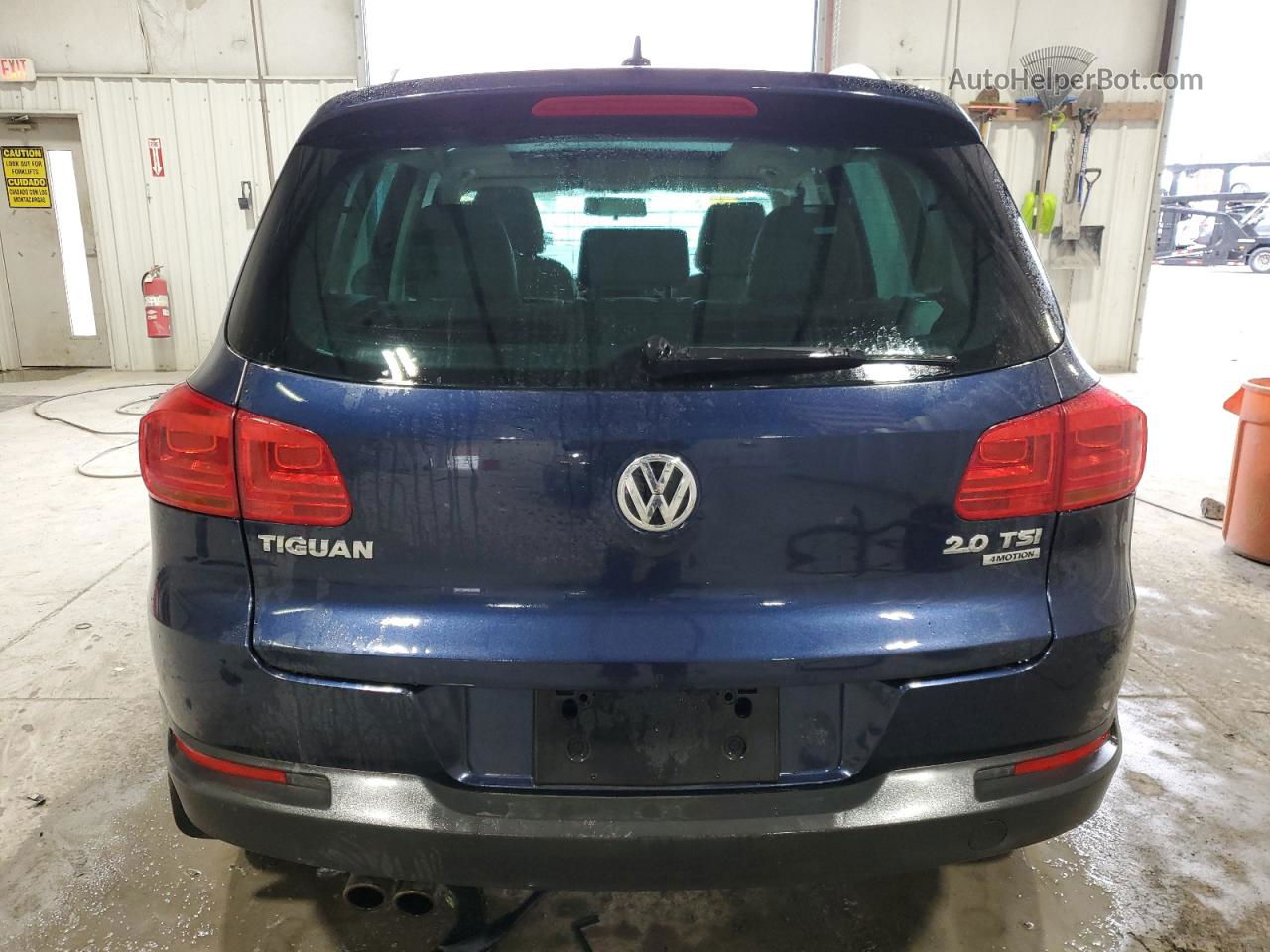 2013 Volkswagen Tiguan S Purple vin: WVGBV7AX4DW537371