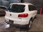 2013 Volkswagen Tiguan Se White vin: WVGBV7AX4DW538973