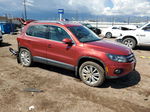 2016 Volkswagen Tiguan S Red vin: WVGBV7AX4GW024335