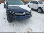 2016 Volkswagen Tiguan Se Blue vin: WVGBV7AX4GW526519