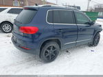 2016 Volkswagen Tiguan Se Blue vin: WVGBV7AX4GW526519