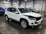 2016 Volkswagen Tiguan S White vin: WVGBV7AX4GW527136