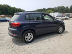 2016 Volkswagen Tiguan S Blue vin: WVGBV7AX4GW562243